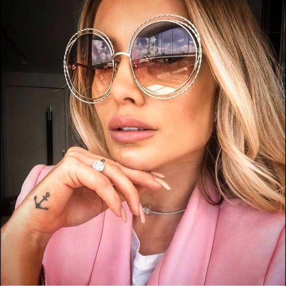 chloe gradient sunglasses